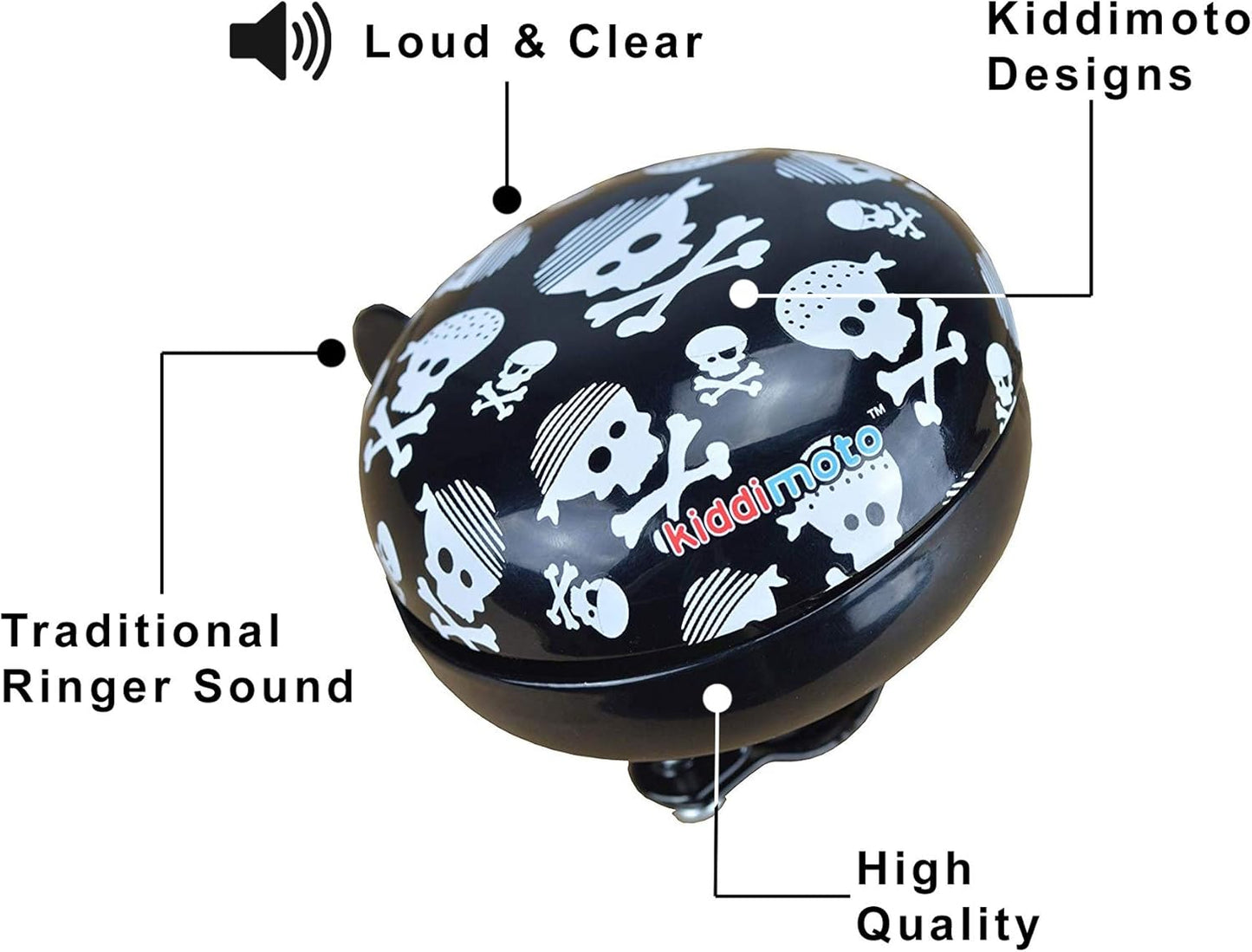 Bike Bells for Kids| Premium Bicycle Bell for Kids, Boys, Girls and Adults with Loud Melodious Sound | Bicycle Horn for Road Bike, Mountain Bike, Bicycle, Scooter, MTB, BMX