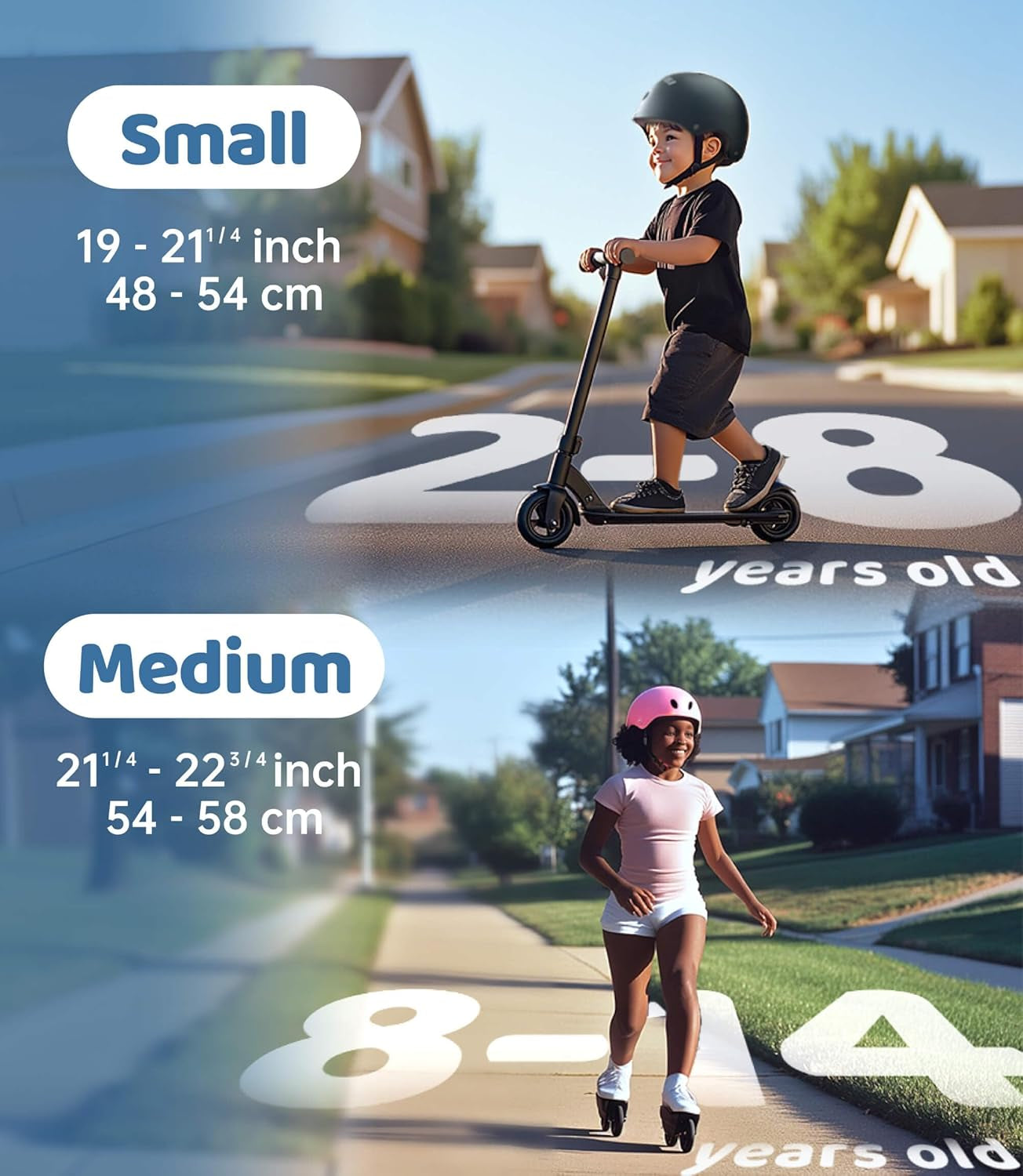 Bike Helmet with DIY Stickers, CPSC & CE Certified - Toddler Helmet for Skateboard Roller-Skating Bicycle Scooter