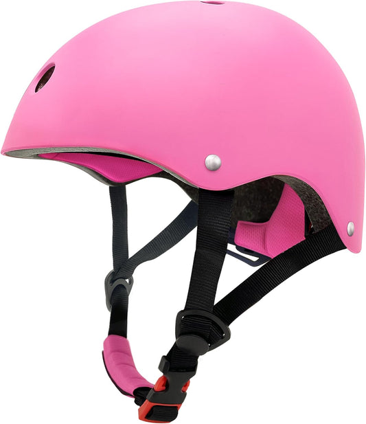 Bike Helmet with DIY Stickers, CPSC & CE Certified - Toddler Helmet for Skateboard Roller-Skating Bicycle Scooter