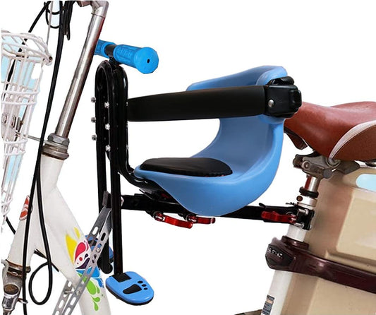 Front Mounted Baby Bike Seat, Universal Kids Bike Seat for Children, Front Mount Bike Child Seats Safety Seat for Bikes Kids Safety Carrier Front Seat